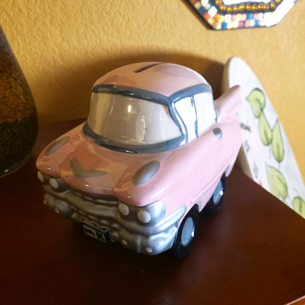 Mary Kay Pink Caddy Piggy Bank - Collectible